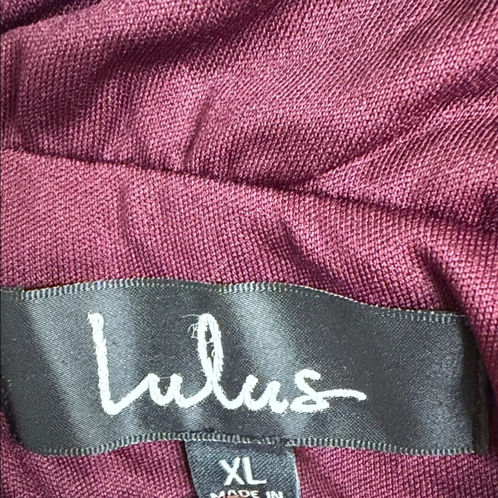 Lulus Heavenly Hues Formal Burgundy Maxi Dress - Picture 8 of 10